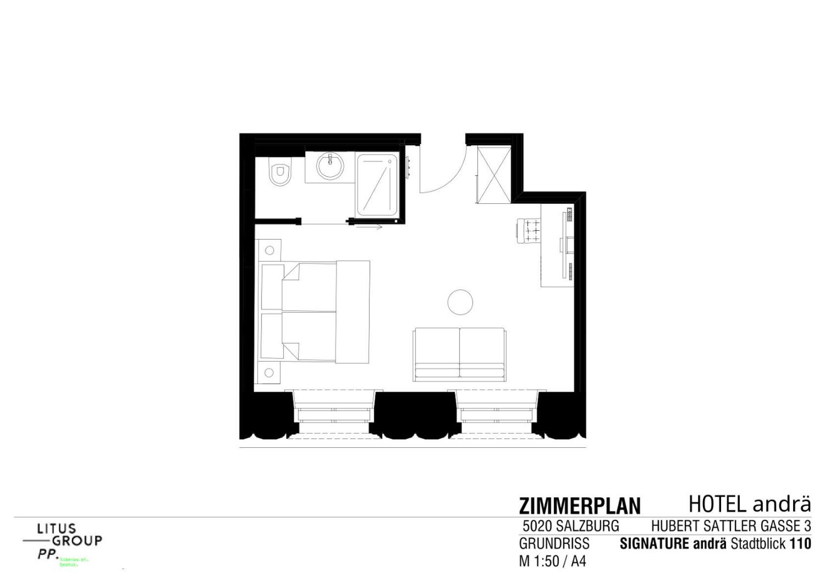 Hotel Andrae Salzbourg Extérieur photo
